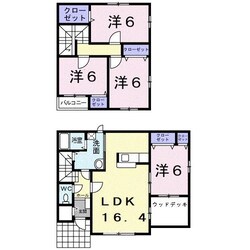 サンシャイン桔梗の物件間取画像